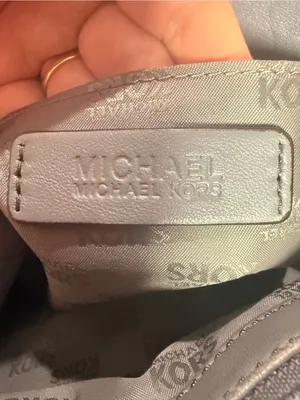 Michael Michael Kors Gray Quilted Leather Satchel Crossbody thumbnail 3