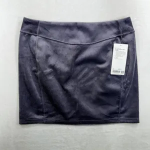 lululemon XL Scuba High Rise Mini Skirt Velvet Nightfall Purple Nulu W8AL9S thumbnail 3