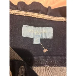 NWT Draper James RSVP Ruffle Trim Dark Denim Jacket Size XL thumbnail 10
