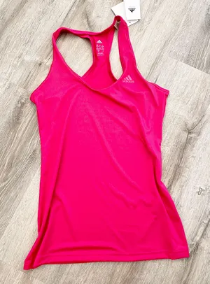 Adidas NWT Women’s Pink Tank Top S thumbnail 1