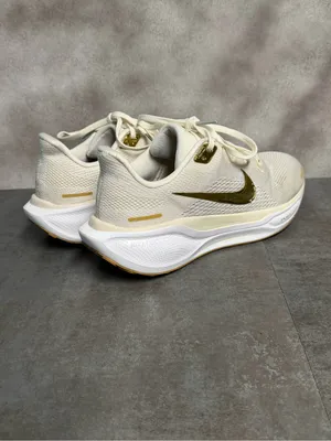 Nike Air Zoom Pegasus 41 Women's Running Shoes Light Pumice Metallic Gold Size 9 thumbnail 10