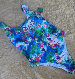 Emme Jordan Womens 'Always Awesome' One-Piece Swimsuit Colorful thumbnail 4