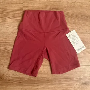 Lululemon Align Shorts 6” - size 2 (washed mauve) thumbnail 1
