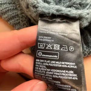 H&M Women's Ribbed Knit Sweater - Seafoam thumbnail 4