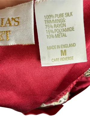 Victoria’s Secret Silk Gold Label Renaissance Jacket thumbnail 4