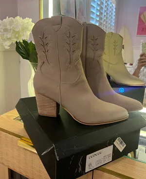 Nana Macs Brown Cowboy Boots thumbnail 1
