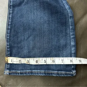 American Eagle Outfitters Deep Blue Flare Jeans thumbnail 7