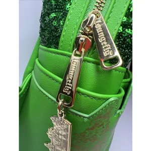 Biltmore x Loungefly Green Sequin Mini Backpack Estate Exclusive Sold Out thumbnail 7