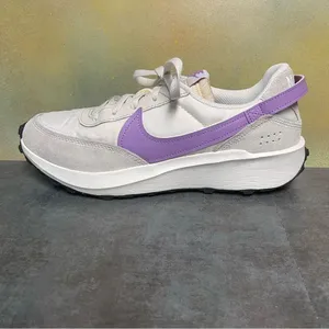 Nike Waffle Debut Women's Sail White/Lilac Retro Style Sneakers Sz 10 thumbnail 12