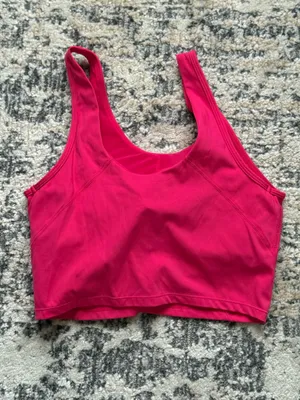 Mono B Hot Pink Activewear Top thumbnail 2