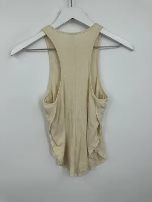 Intimately Free People Cream Boho Tank Top Size Small Basics Lightweight thumbnail 2