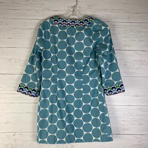 Boden womens size US 2 cotton tunic dress polka dot thumbnail 2