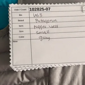 Patagonia Down Puffer Vest Gray‎ Small thumbnail 15