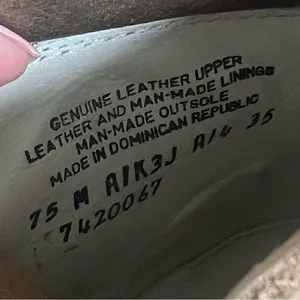 Timberland Classic 6” Premium Satin Taupe Boots Size 7.5 Anti-fatigue Lace Up thumbnail 10
