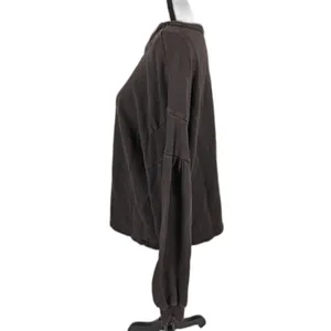Women’s Project Social T Oversized Sweatshirt Brown Medium thumbnail 3