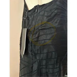 Zara black evening dress size medium thumbnail 4