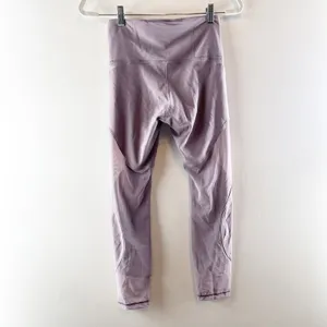Lululemon Wunder Train Mesh Panel High-Rise Tight Leggings 25" Violet Verbena 6 thumbnail 6