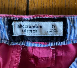 Abercrombie Pink Shorts thumbnail 5