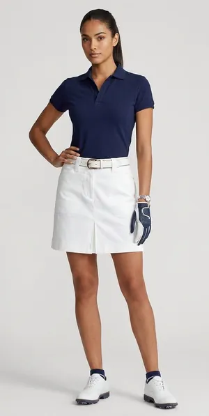 NIKE GOLF | White DriFit Full Coverage Mini Skort Sz 4 thumbnail 1