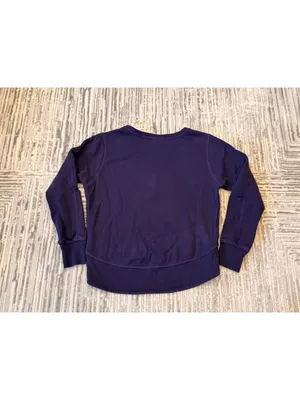 Nike women's medium purple/gray thick sweatshirt MSRP $75 thumbnail 4