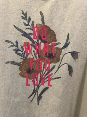 Natural Life Do What You Love Floral Crewneck thumbnail 3