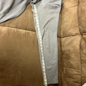 Nike Dri Fit Sportswear Jogger Sweatpants Fleece Gray Waist Band cotton size S thumbnail 7
