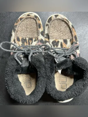 Hey Dude Women's Size 5 Britt Patchwork Java Grey Boot Shoes thumbnail 6