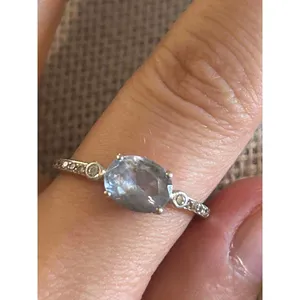 Lot a394 ring size 10 nvc 925 sterling silver thumbnail 7