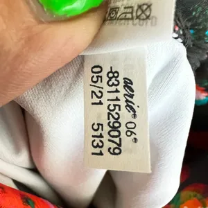 Offline By Aerie Floral Leggings‎ Yoga Athleisure Hiking thumbnail 7