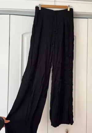 Zara Satin Pants thumbnail 1