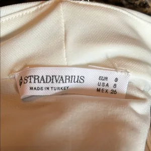 Cutest ASOS Stradivarius Sleeveless Cowl Neck White Top thumbnail 3