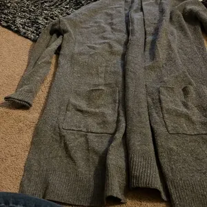 Athleta grey open front‎ cardigan small thumbnail 4