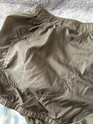 EUC FP Movement Bubble Hem Shorts in khaki Size L thumbnail 5