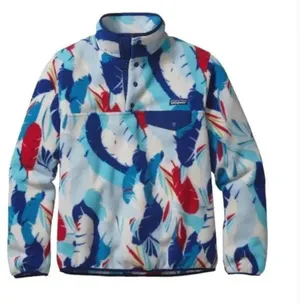 Patagonia Synchilla Snap-T Polyester Feather Dance Fleece Pullover thumbnail 11