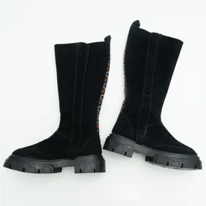 Farm Rio - New! Beaded‎ Knee High Lug Sole Boots thumbnail 7