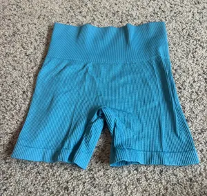 colsie biker shorts Blue thumbnail 1