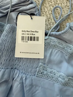 Princess Polly Dress Blue Light thumbnail 3