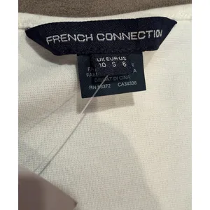 French Connection Mesi Macrame Dress‎ White Size 6 NWT 71HOM Bridal Crochet thumbnail 9