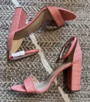 Sam Edelman Yaro coral heel Sz 10.5 thumbnail 1