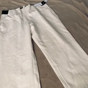 Audra Ponte Womens Mid Rise Straight Pull-On Pants thumbnail 6