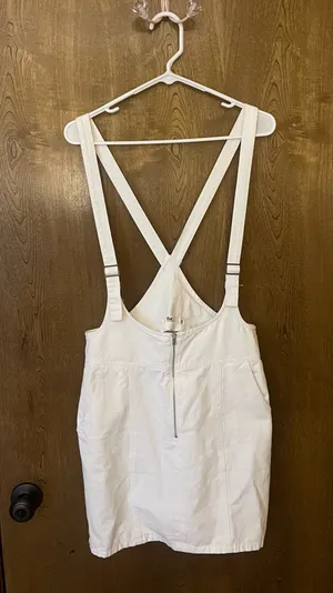 overall dress White Size M thumbnail 2