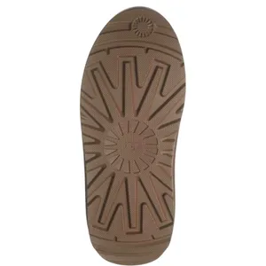 New! UGG Classic Mini Pumped Molded Boots – Chestnut – Women's Size 8 thumbnail 3