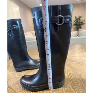 Helly Hansen W Veierland 2 Rubber Boots Black Tall Rain Boots Womens 8 thumbnail 8