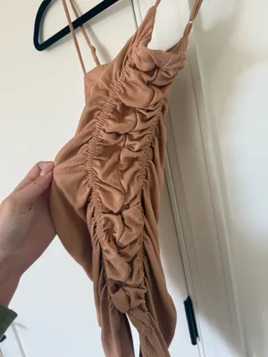 Free People Intimately On Your Side Ruched Bodysuit - XS thumbnail 2