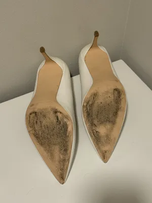 Justfab white pumps thumbnail 5
