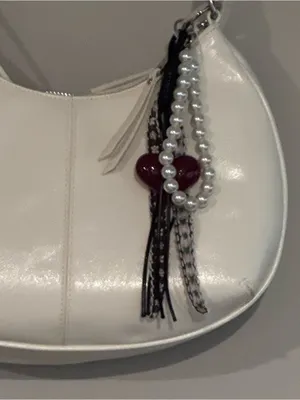 Madden NYC White Studded Shoulder Bag thumbnail 3