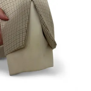 10 Crosby Derek Lam Checkered Tan Blazer Size S thumbnail 7