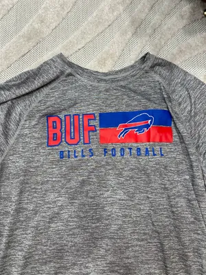 NFL Team Apparel Buffalo Bills Dry Fit Top thumbnail 2
