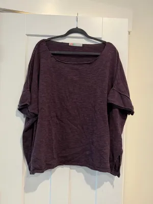 Free people beach short sleeve sweater thumbnail 3