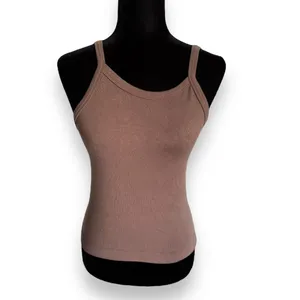 5/$35 PacSun Contour Womens Tank Top Sz M Brown Seamless‎ Longline thumbnail 6